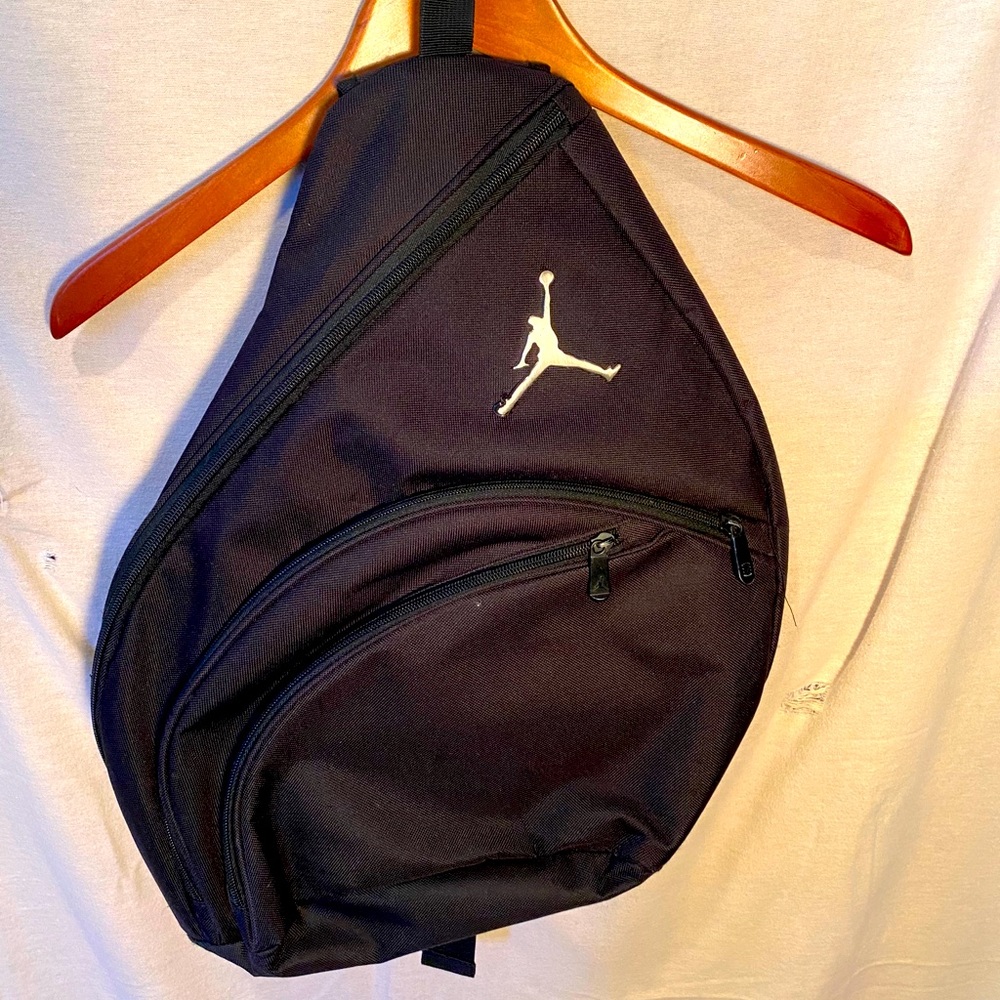 Single strap Nike air Jordan backpack